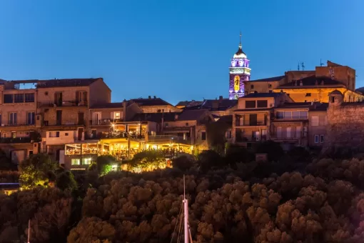 artisanat Porto Vecchio de nuit