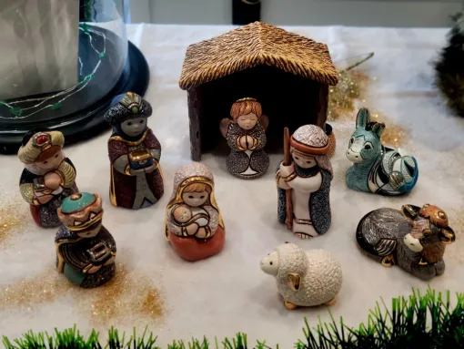 Un petit descriptif pour la crèche de Noël, Porto-Vecchio, L'artisanat by CM